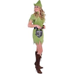 Robin Hood kostuum | carnavalskleding dames maat L (42-44)